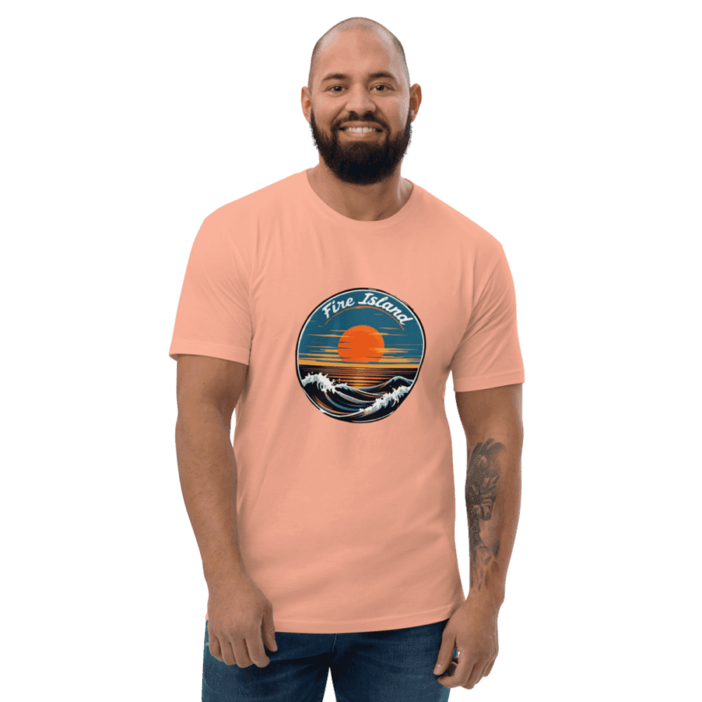 South/North Fork men’s shirt featuring a design inspired by Long Island’s forks, perfect for island explorers and nature lovers.