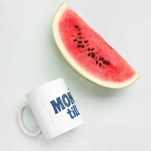 white glossy mug white 11 oz watermelon 678a851aeb300 - NY Long Island Clothing