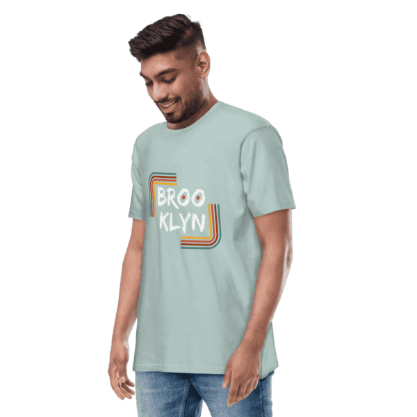 Men’s shirt featuring a bold "Brooklyn" design, representing NYC pride and street style.