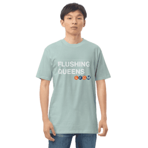 Flushing Queens LFGM Men's Shirt with bold Mets graphic