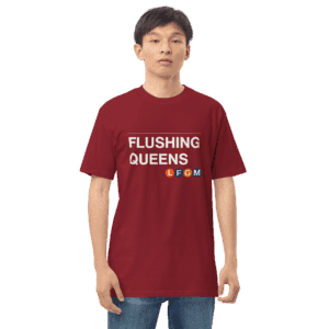 Flushing Queens LFGM Men's Shirt with bold Mets graphic