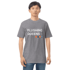 Flushing Queens LFGM Men's Shirt with bold Mets graphic