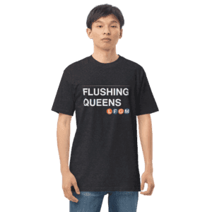 Flushing Queens LFGM Men's Shirt with bold Mets graphic