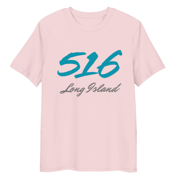 Shirt featuring the "516" area code design, symbolizing Long Island pride and local culture.