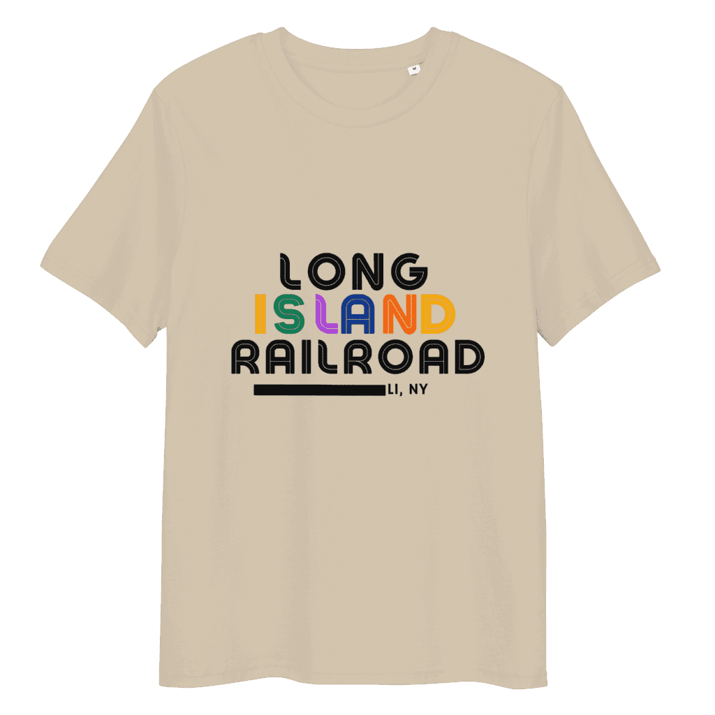 Unisex Long Island Railroad shirt, ideal for commuters and fans, showcasing pride for the iconic Long Island Railroad.