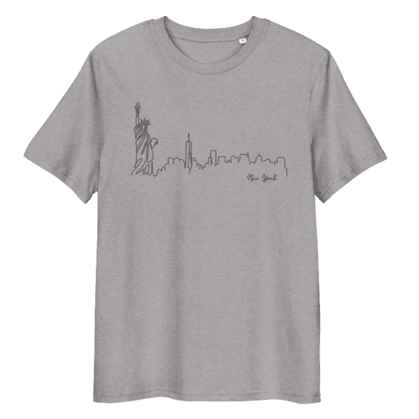New York skyline shirt, ideal for city lovers, featuring an iconic skyline graphic to showcase your love for New York.