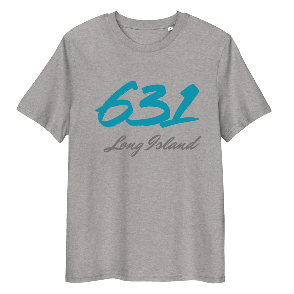 unisex organic cotton t shirt heather grey front 67aa1411ab496 - NY Long Island Clothing