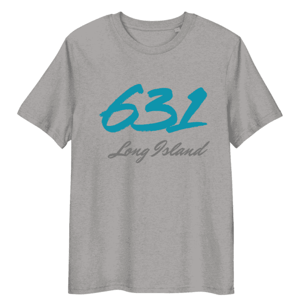 Shirt featuring the "631" area code design, representing Long Island pride and coastal living.