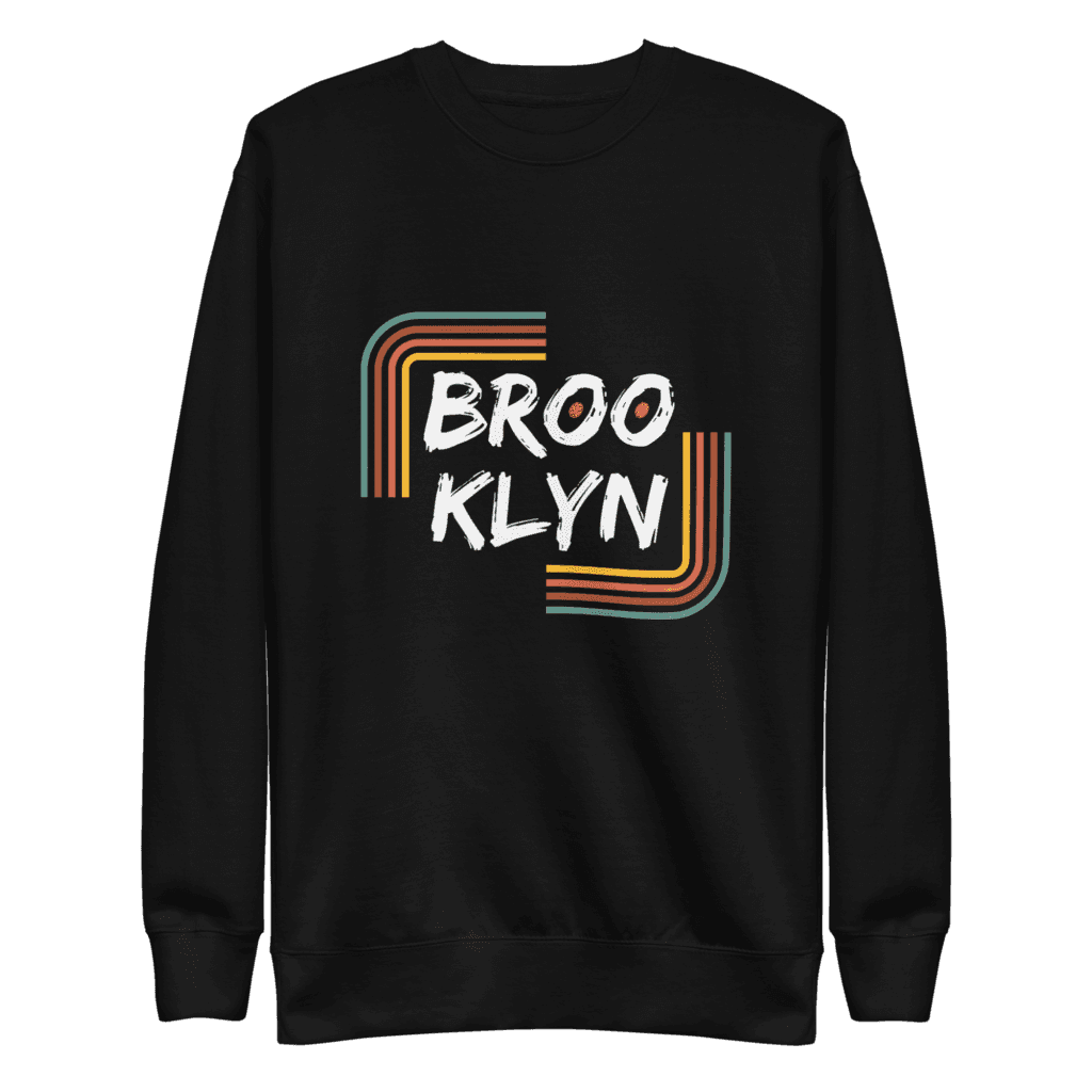 unisex premium sweatshirt black front 67ab6835dfd62 - NY Long Island Clothing