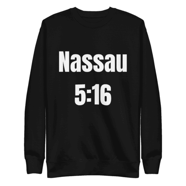 Nassau 5:16 shirt with Stone Cold WWE design, Long Island pride, men's fashion.