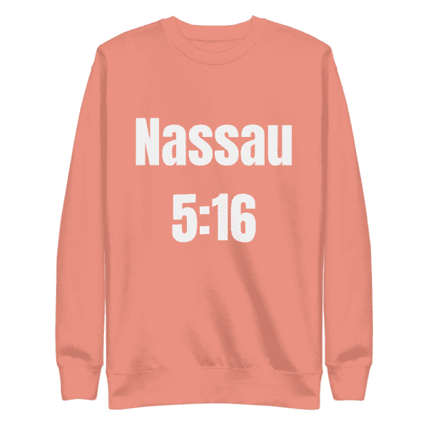 Nassau 5:16 shirt with Stone Cold WWE design, Long Island pride, men's fashion.