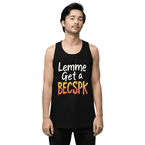 BECSPK Tank Top | Premium Quality | Men's