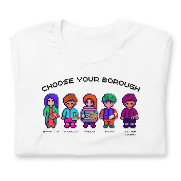 Choose Your Borough Shirt | Unisex - Image 20