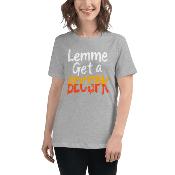 BECSPK Shirt | Women's Relaxed T-Shirt - Image 8