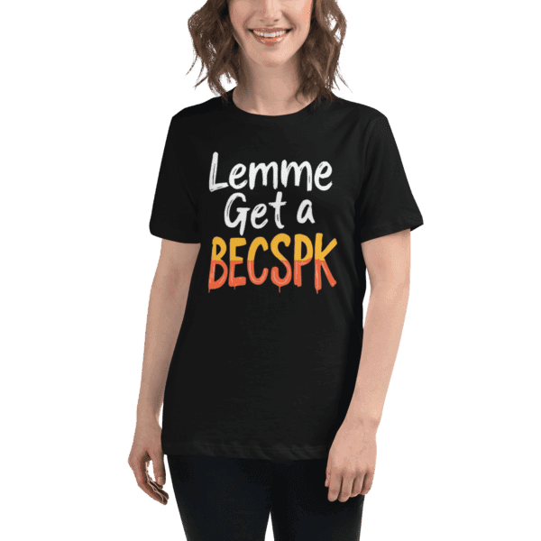 BECSPK Shirt | Women's Relaxed T-Shirt - Image 5