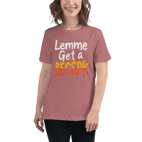 BECSPK Shirt | Women's Relaxed T-Shirt - Image 7