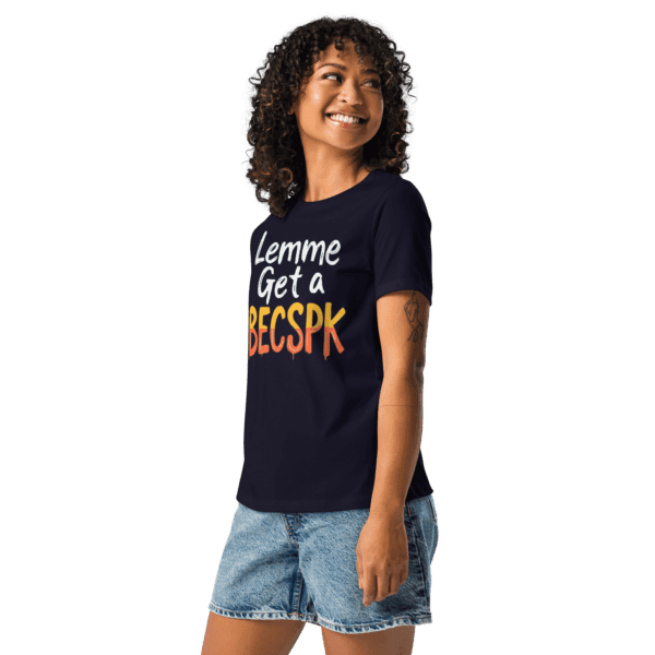 BECSPK Shirt | Women's Relaxed T-Shirt - Image 2